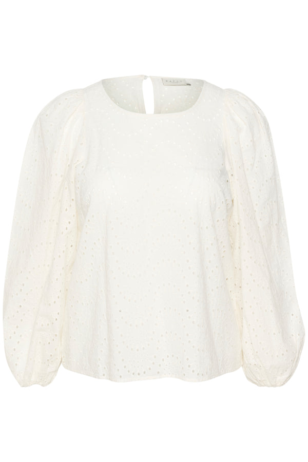 Blouse broderie 10582010 110602 Chalk