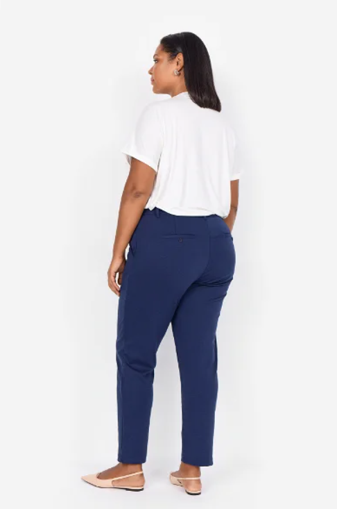 Broek W20013 Blauw