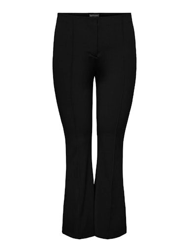 CARSALLY HW RIB FLARED PIN PANT PNT 15328827 Black