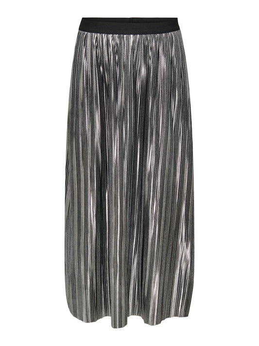 CARSHIVER PLISSE SKIRT 15348842 Silver