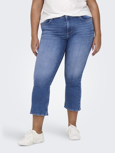CARWILLY CROPPED FLARED 7/8 15313796 med.blue denim