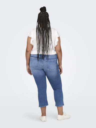 CARWILLY CROPPED FLARED 7/8 15313796 med.blue denim