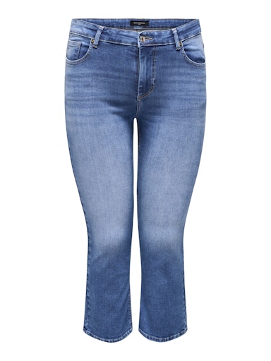 CARWILLY CROPPED FLARED 7/8 15313796 med.blue denim