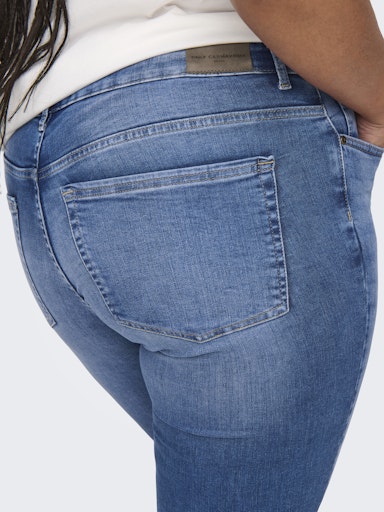 CARWILLY CROPPED FLARED 7/8 15313796 med.blue denim