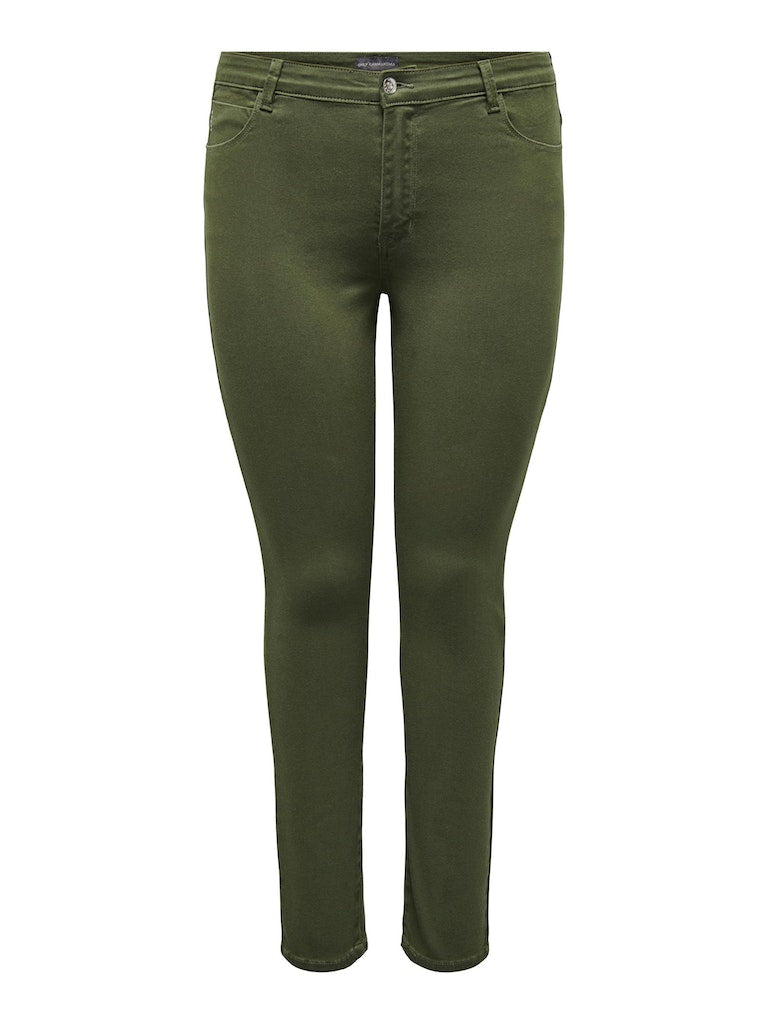 Carzelsa skinny pantalon 15306768 Winter moss