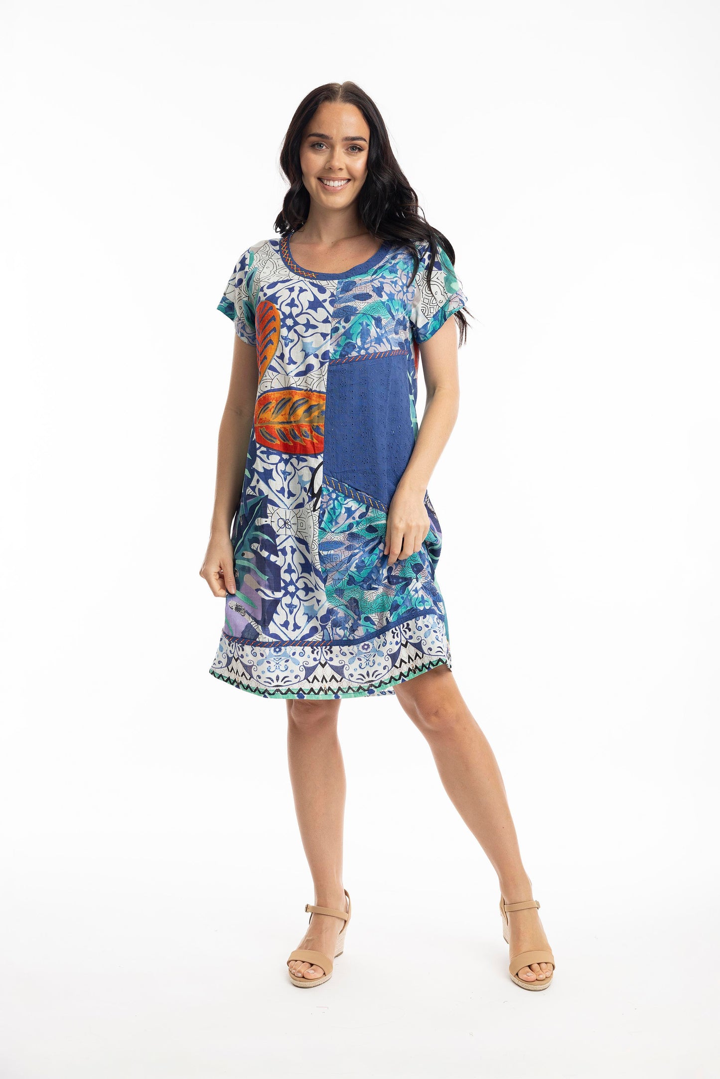 Cayman Dress Patch 30040 Multi