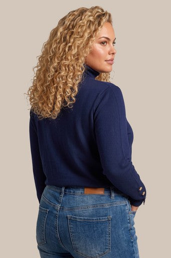 Exxcellent coltrui Amira blauw, detailfoto