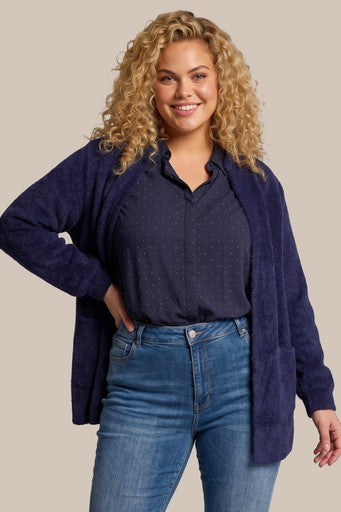 Exxcellent vestjasje Hedy blauw