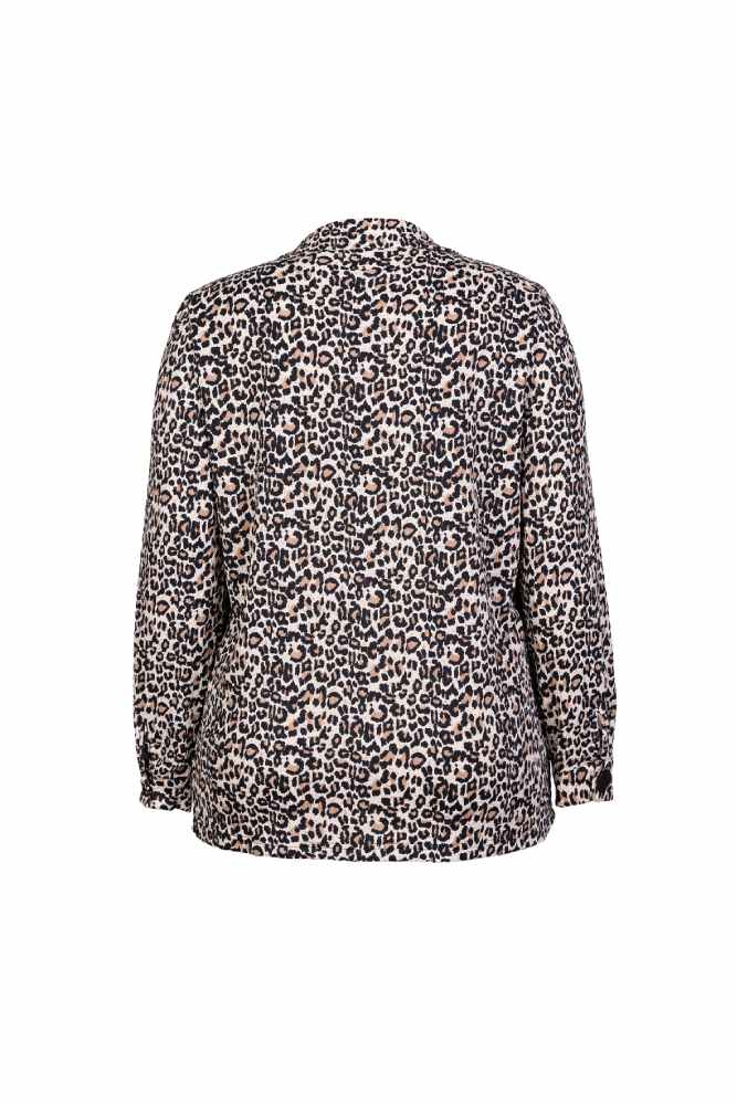 Exxcellent blazer met panterprint 25ZFZE22 Zand