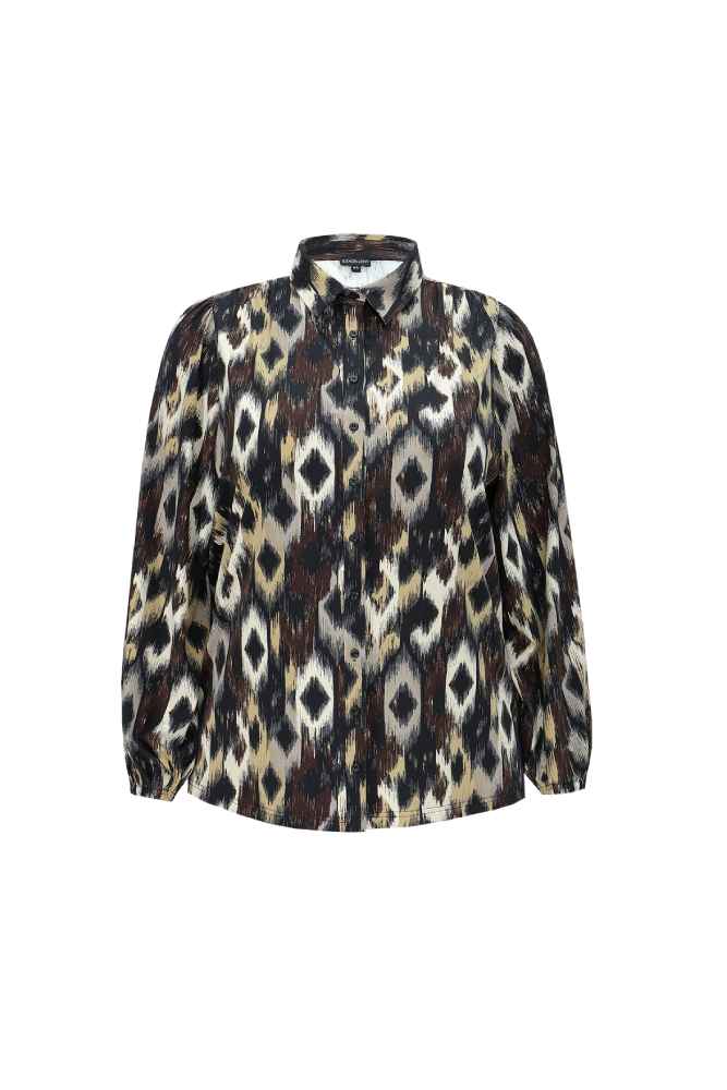 Exxcellent blouse  25NZE13 Tenley bruin