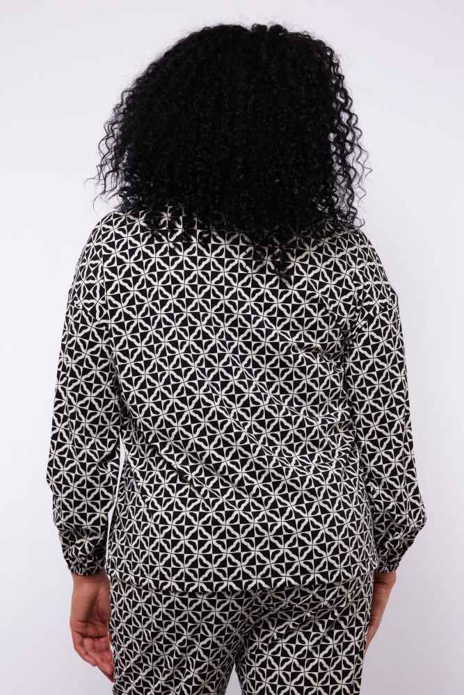 Exxcellent blouse 25NZE16 Tori zwart / beige