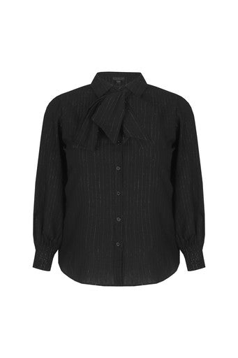 Exxcellent blouse Dayan zwart, detailfoto