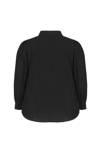 Exxcellent blouse Dayan zwart, detailfoto
