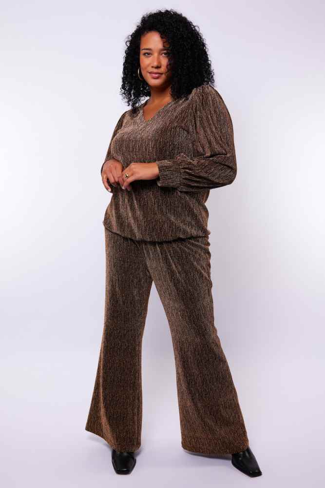 Exxcellent broek 25WOE03 Goud