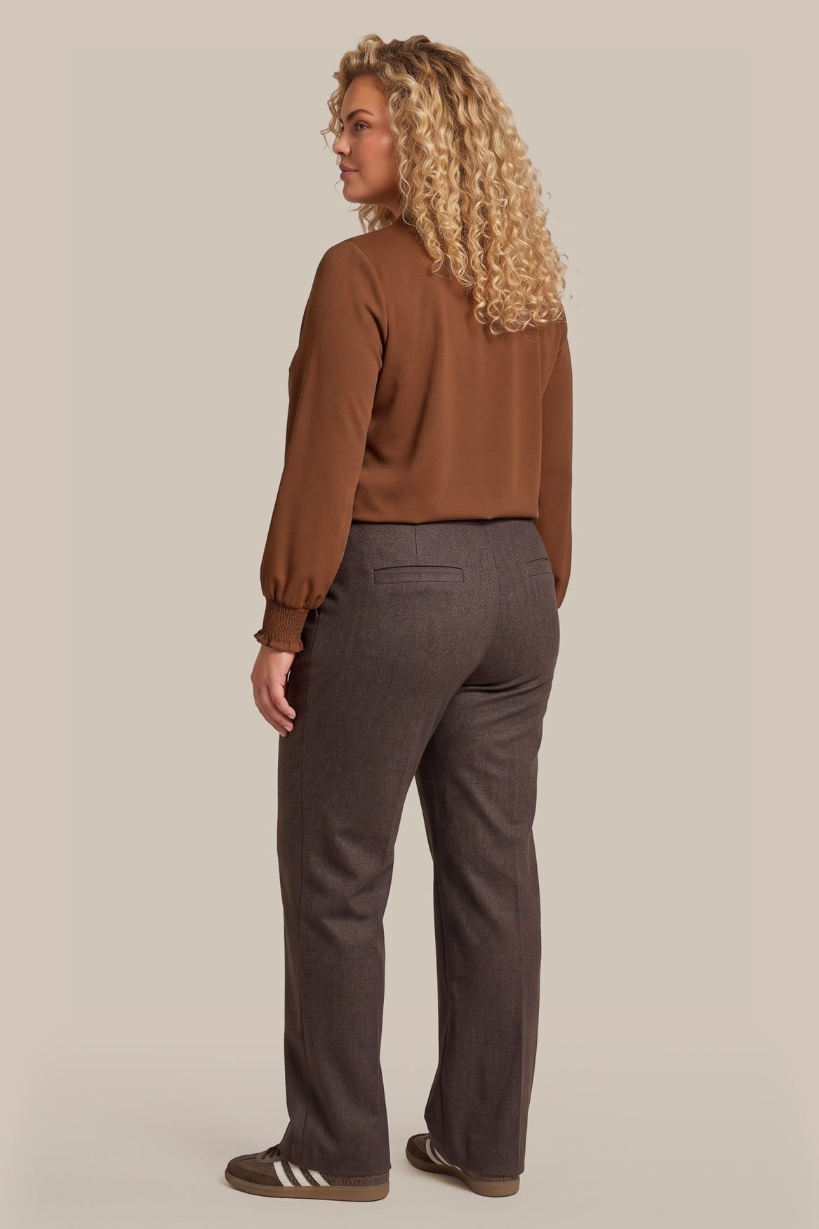 Exxcellent broek Catola zwart, detailfoto