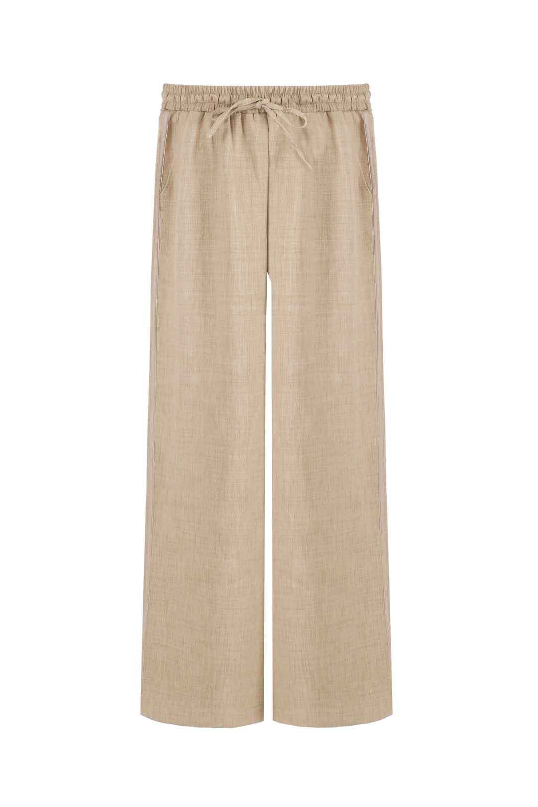 Exxcellent broek wijde pijp 25WZE22 Lauren camel