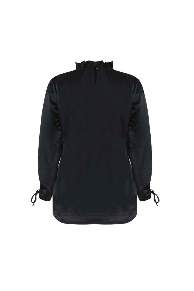 Exxcellent dunne trui met turtle nek 25WBE08 Zwart