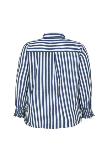 Exxcellent blouse Esraa blauw, detailfoto