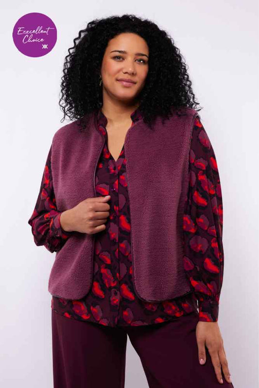 Exxcellent gilet 25NZE27 Rood