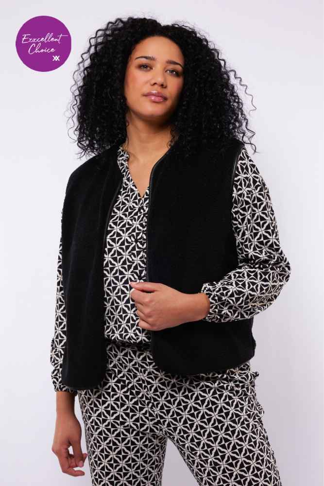 Exxcellent gilet 25NZE27 Zwart