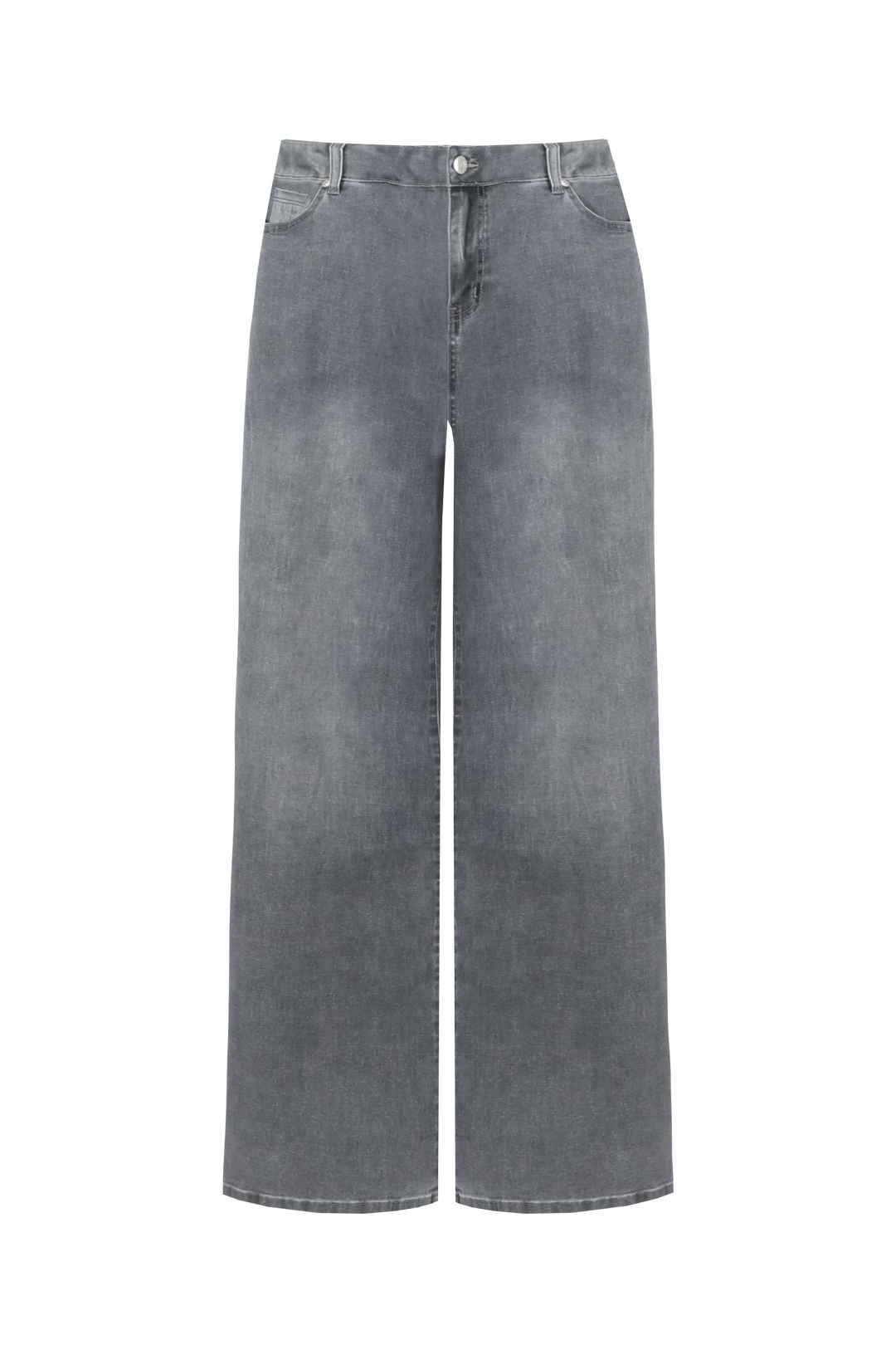 Exxcellent jeans wide leg 00XNE06 Neona grijs