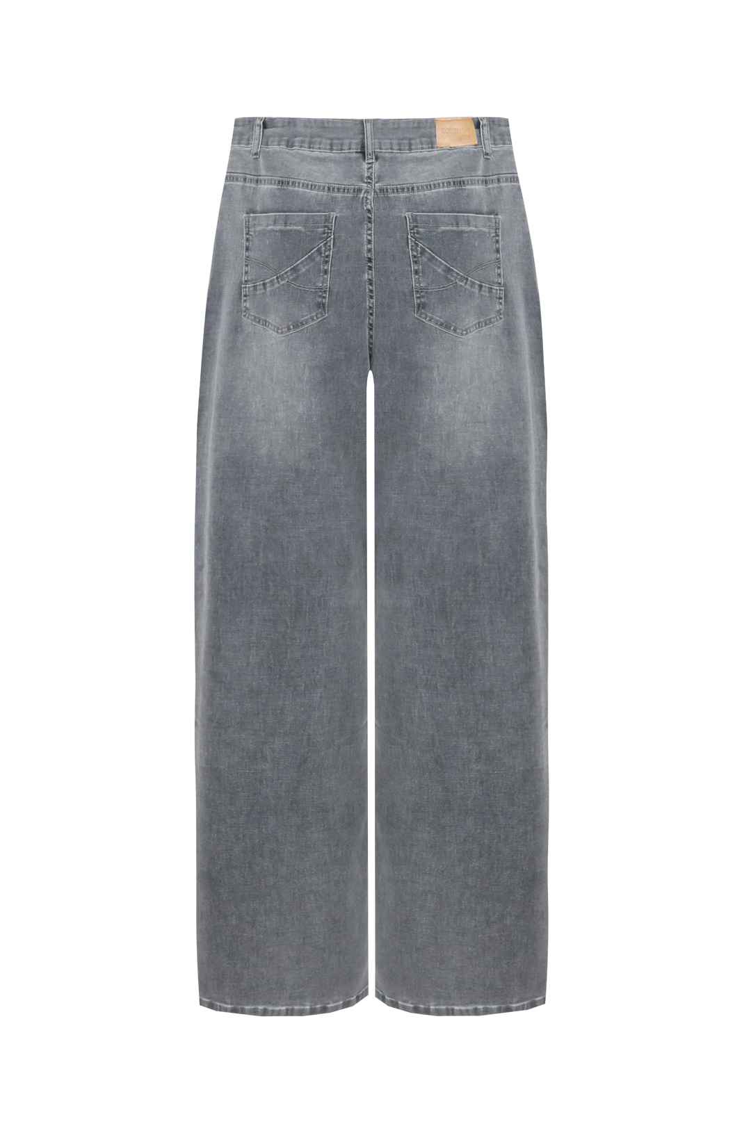 Exxcellent jeans wide leg 00XNE06 Neona grijs