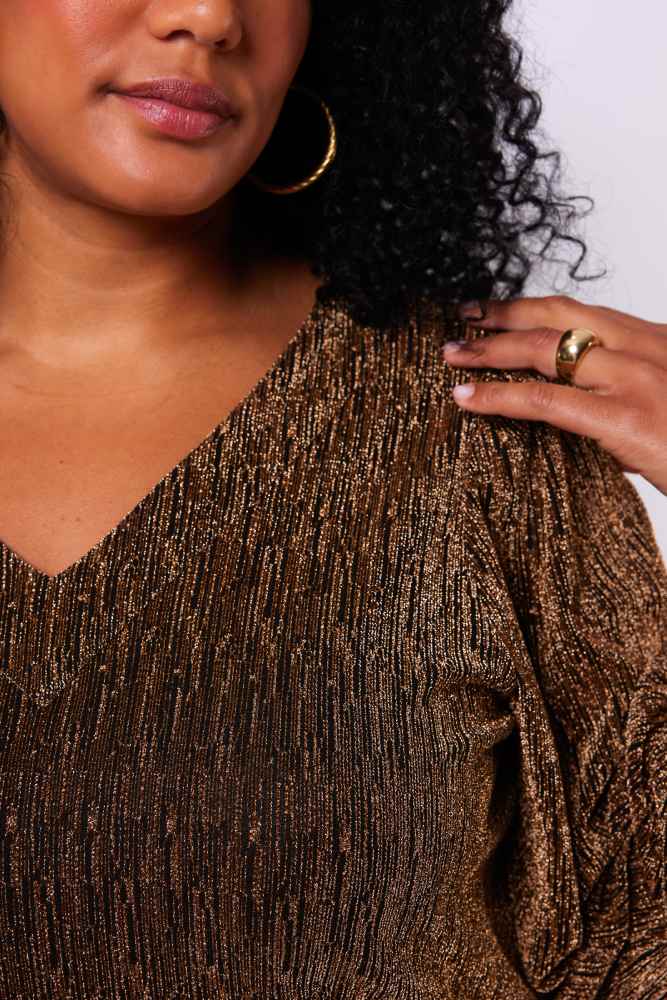 Exxcellent shirt 25WOE02 Goud