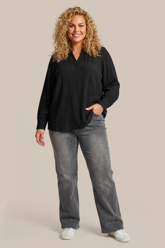 Exxcellent shirt Nolani, zwart