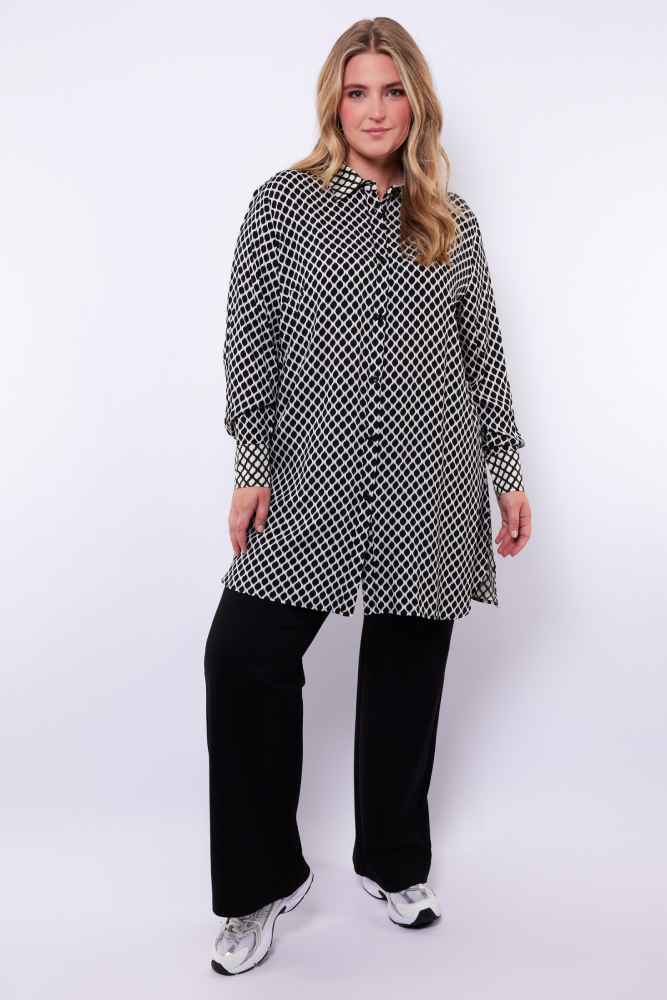 Exxcellent tuniek 25NQE09 Sally zwart / beige