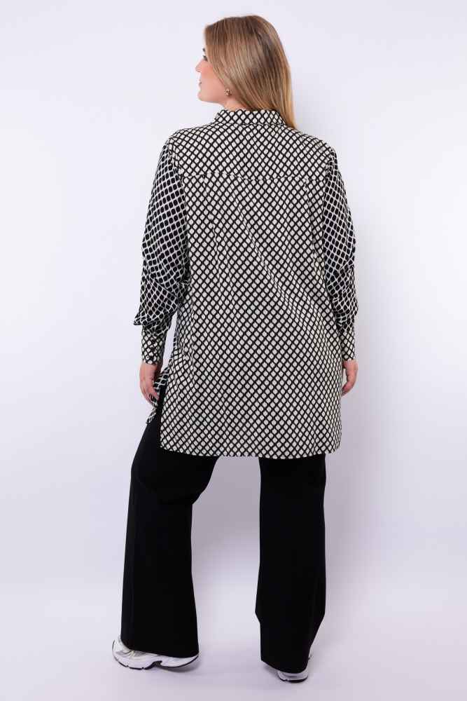 Exxcellent tuniek 25NQE09 Sally zwart / beige