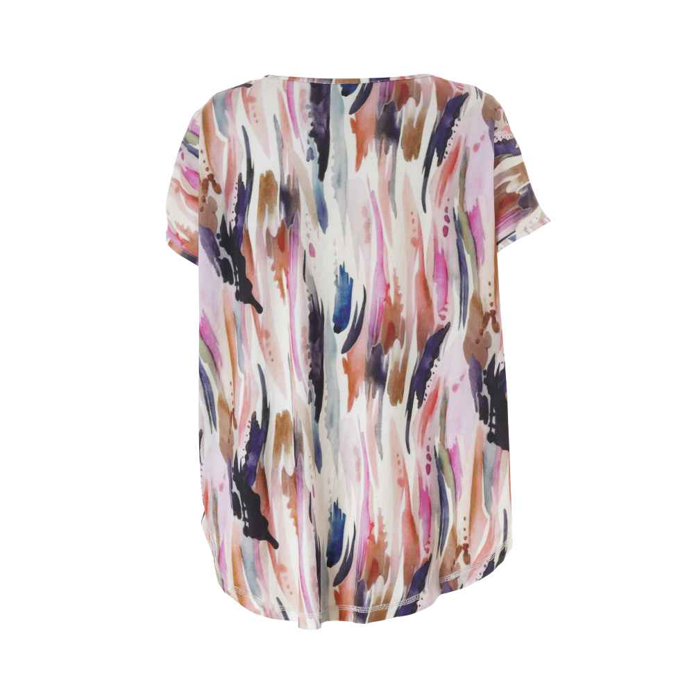 Gitte T-shirt with print G252031 Multi