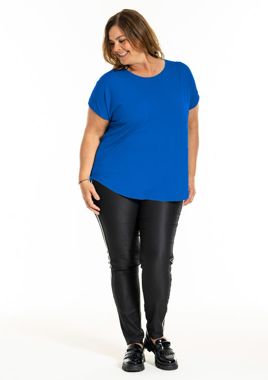 Gitte shirt met aangeknipte mouw G9905 Saphire