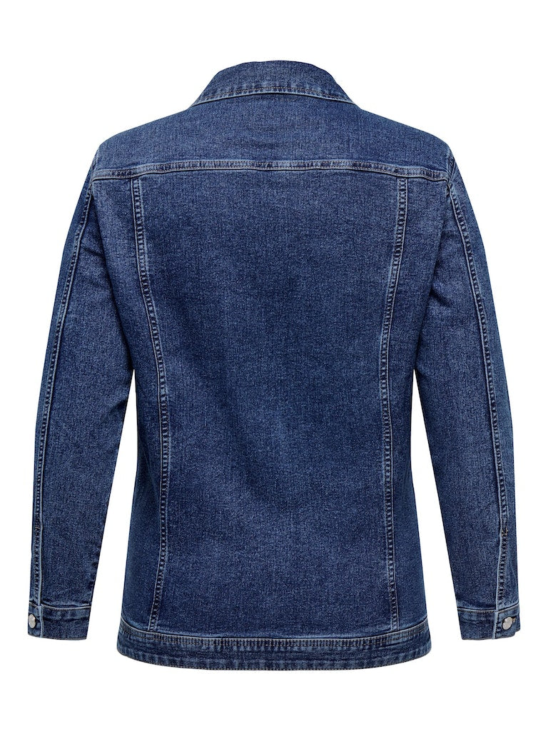 Jeans jasje lang wespa 15290866 med.blue denim