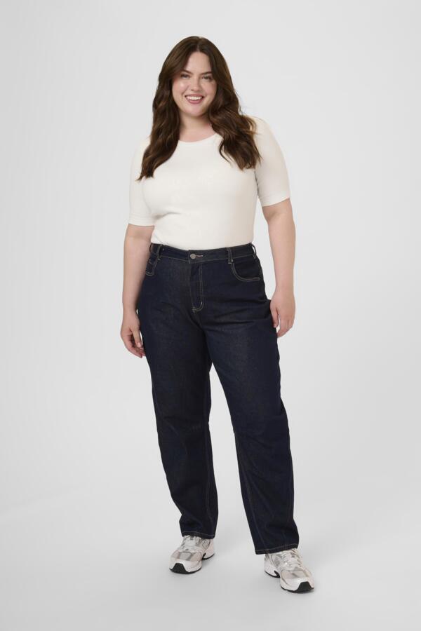 Kaffe Curve barrel jeans 10584101 KCroria Blauw