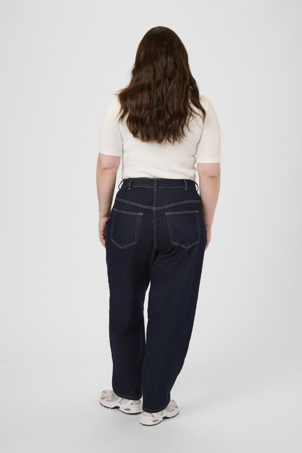 Kaffe Curve barrel jeans 10584101 KCroria Blauw
