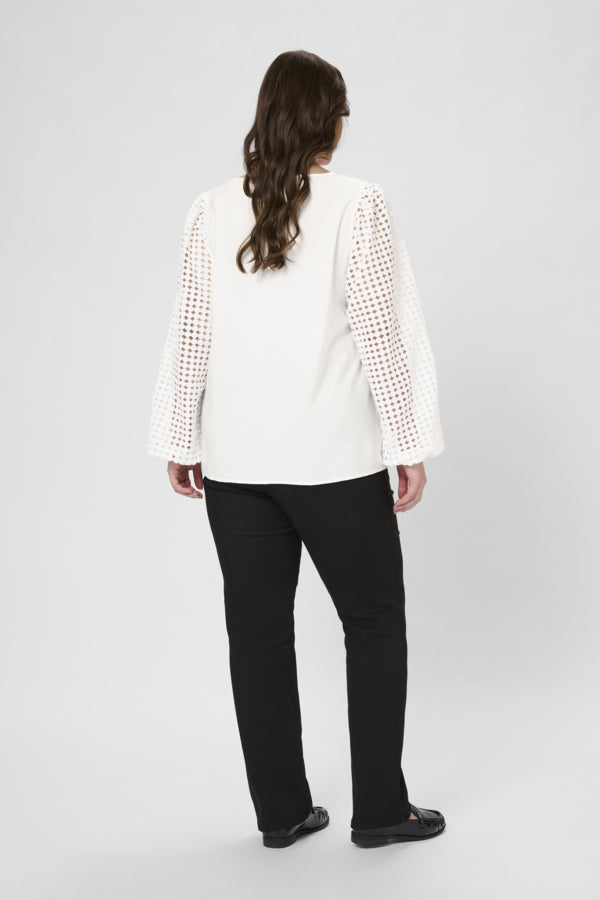 Kaffe Curve blouse  10583662 KCtulla Wit