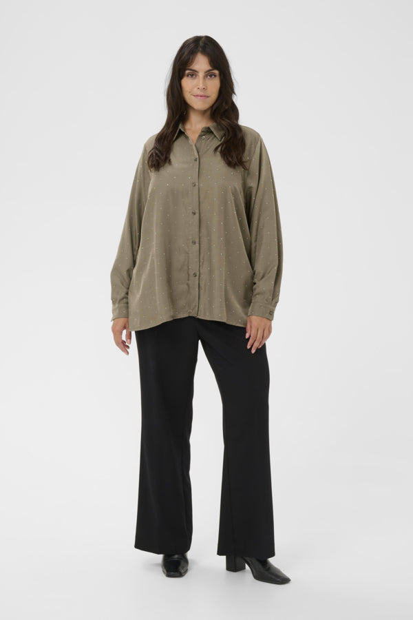 Kaffe Curve blouse  10583846 Bruin