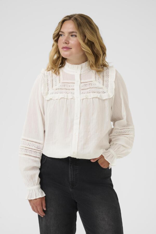 Kaffe Curve blouse 10584100 Wit