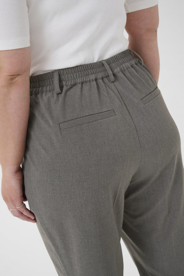 Kaffe Curve flared broek 10583856 KColia Grijs