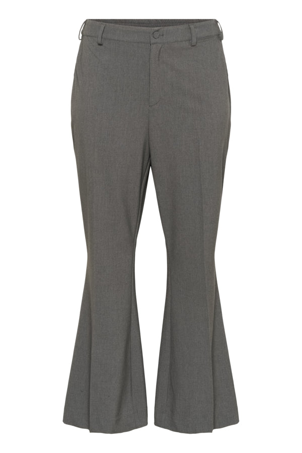 Kaffe Curve flared broek 10583856 KColia Grijs