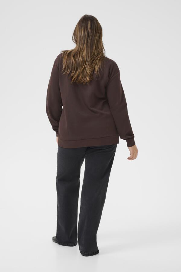 Kaffe Curve trui  10583813 KCelise Bruin