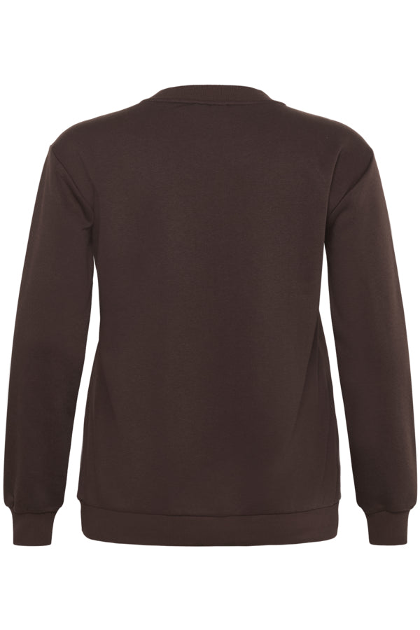Kaffe Curve trui  10583813 KCelise Bruin