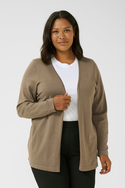 Kaffe Curve vest 10580339 Bruin