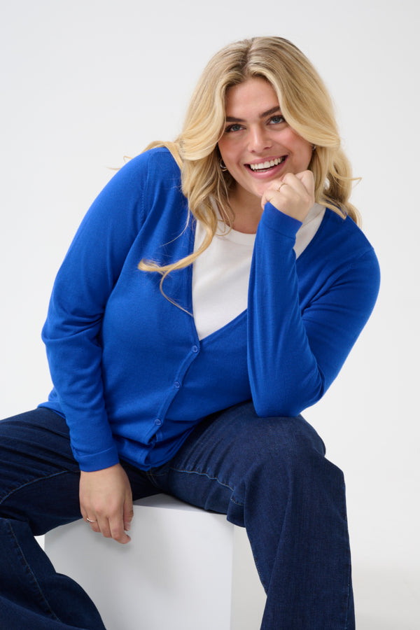 Kaffe Curve vest 10582107 Blauw