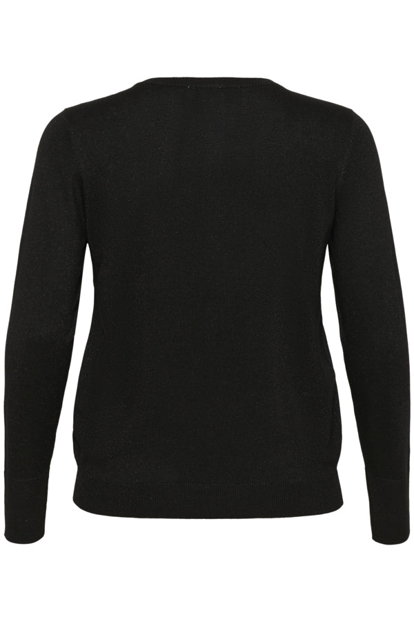 Kaffe Curve vest met knopen 10583800 KCregitta Zwart