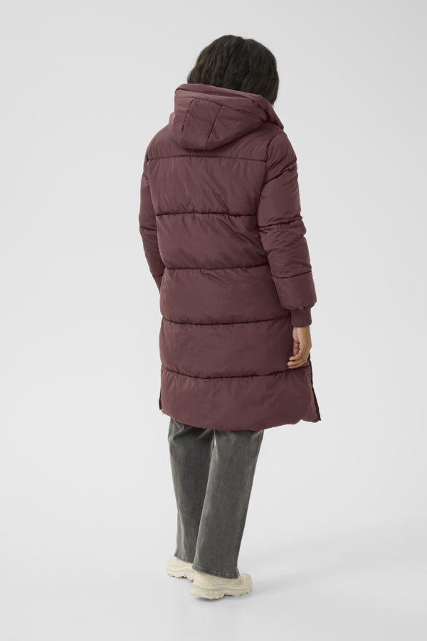 Kaffe Curve winterjas 10583496 KCniki Fudge