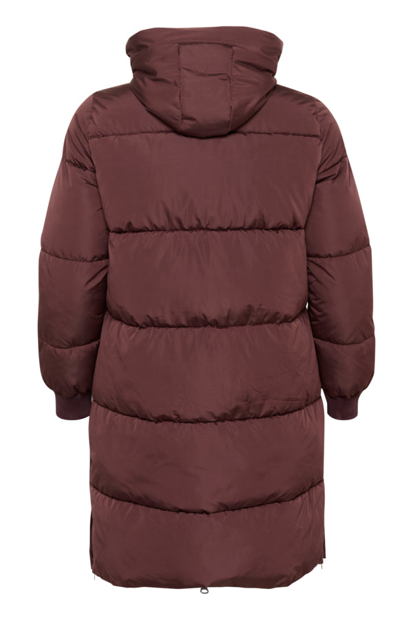 Kaffe Curve winterjas 10583496 KCniki Fudge