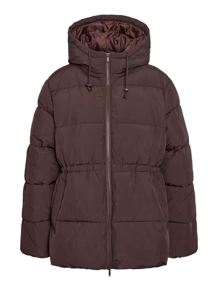 NoisyMayCurveNMROSYWAISTEDPUFFERJACKETNOOSC27038729217112ChocolatePlum__1