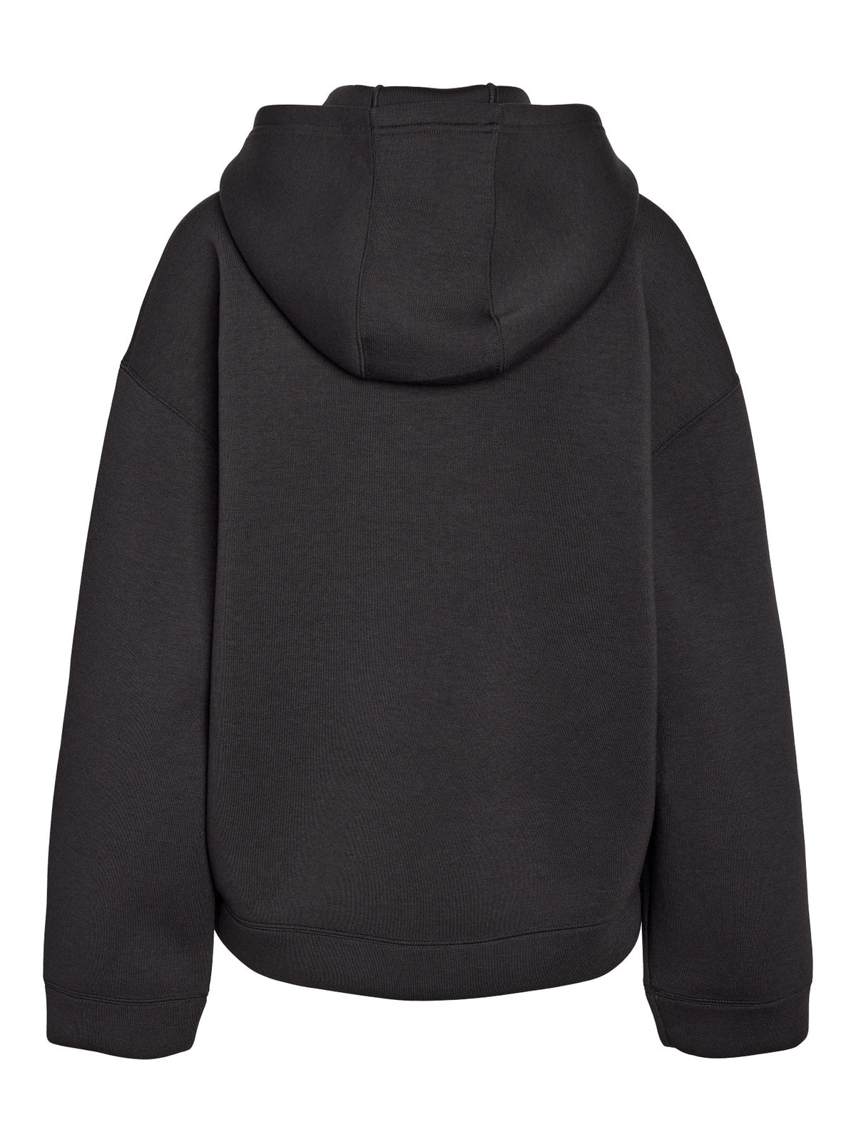 Noisy May Curve hoodie vest Obsidian, detailfoto