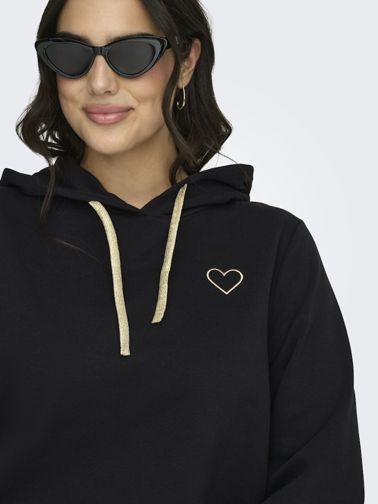 Only Carmakoma hoody 15370026 CARNOLI Zwart